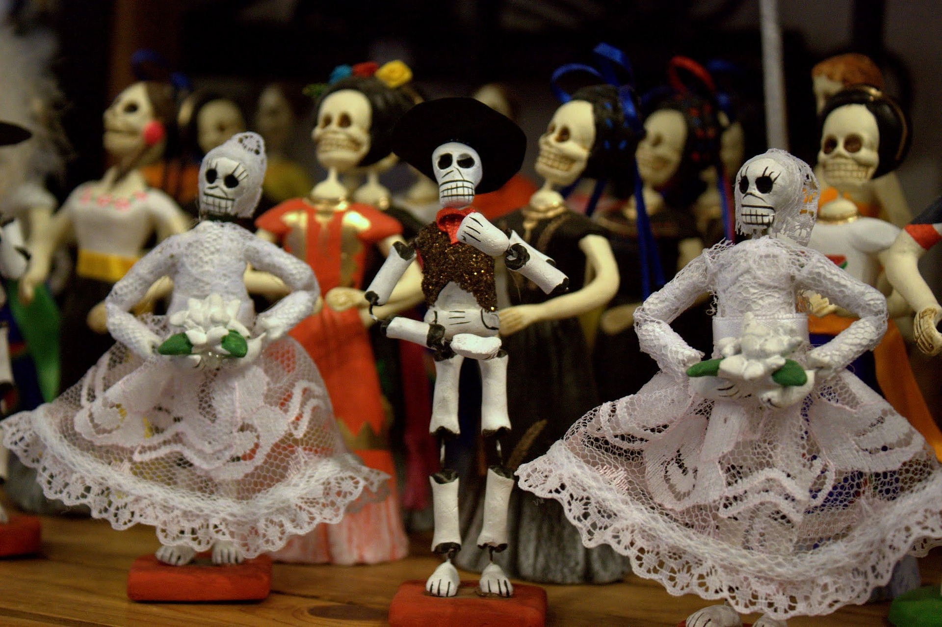 Comida para celebrar o Dia de los Muertos